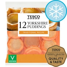 Tesco 12 Yorkshire Puddings 220G