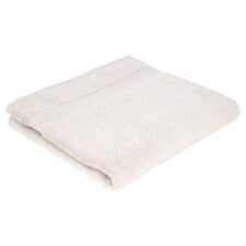 Tesco Supersoft Cotton Bath Towel Pale Grey