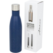 Avenue Vasa Speckled Copper Vacuum Insulated Bottle - Blue - One Size