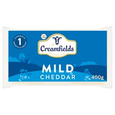 Creamfields Mild White Cheddar 400G