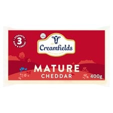 Creamfields Mature White Cheddar 400G