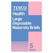 Tesco Large Maternity Brief 5 Pack