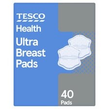 Tesco Ultra Slim Breast Pad 40 Pack