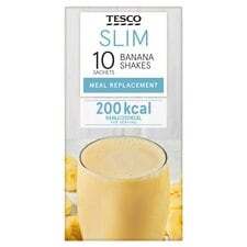 Tesco Slim Banana Meal Replacement Shake 10 x 29g