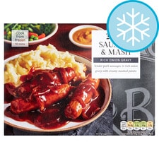 Tesco Sausage And Mash 400G