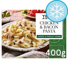 Tesco Chicken & Bacon Pasta 400G