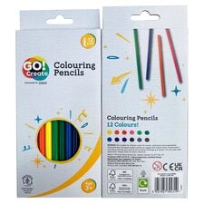 Go Create Coloured Pencils 12 Pack