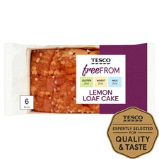 Tesco Free From Lemon Loaf Cake