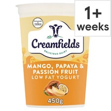 Creamfields Mango Passion Fruit Low Fat Yogurt 450G