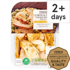 Tesco Lemon Cooked Chicken Breast Pieces 180G