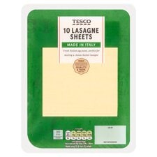 Tesco Fresh Lasagne Sheets 250G