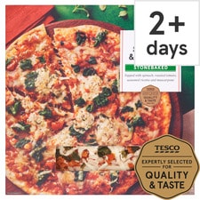 Tesco Stonebaked Spinach & Ricotta Pizza 314G