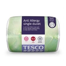 Tesco Anti Allergy 13.5 Tog Duvet Single