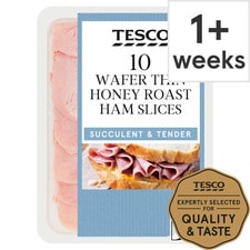 Tesco Wafer Thin Honey Roast Ham 125G