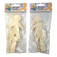 Go Create Wooden People