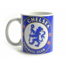 Chelsea FC Halftone 0.3kg Boxed Mug - Blue/White - One Size