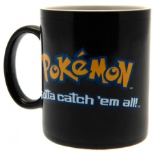 Pokemon Heat Changing Mug - Black - One Size