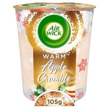 Airwick Warm Apple Crumble Candle 105G