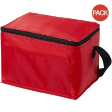 Bullet Kumla Lunch Cooler Bag (Pack of 2) - Red - 20.3 x 15.2 x 15.2 cm