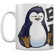 Psycho Penguin Blah Blah Blah Mug - White - One Size