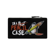 Psycho Penguin I`m Not A Nut Case Pencil Case - Black - One Size