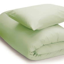 Belledorm Easycare Percale Duvet Cover - Green Apple - Kingsize