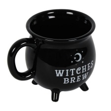 Witches Brew Cauldron Mug - Black - One Size