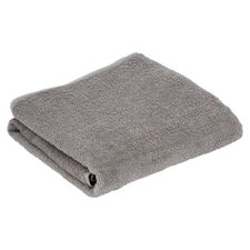 Tesco Cotton Low Twist Bath Sheet Mid Grey