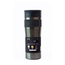 Go Cook Travel Mug Gun Metal 450Ml