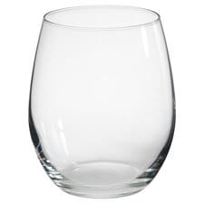 Tesco Large Stemless Wine Glass 4 Pack