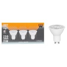 Tesco Led 35W Gu10 3Pack Cw