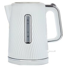 Tesco Textured Plastic White 1.7L Kettle