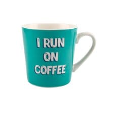 Tesco I Run On Coffee Mug