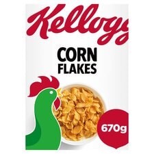 Kellogg's Corn Flakes Breakfast Cereal 670g