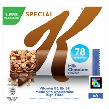 Kellogg's Special K Milk Chocolate Bars 6X20g