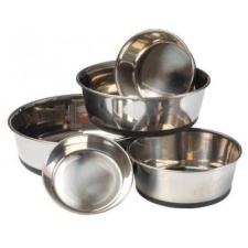 House Of Paws Stainless Steel Dog Bowl - Silver - XL