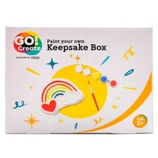 Go Create Paint Your Own Rainbow Keepsake Box