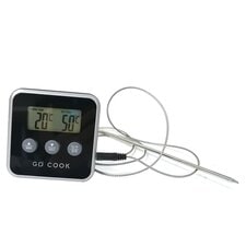 Go Cook 2 In 1 Meat Thermometer & Timer