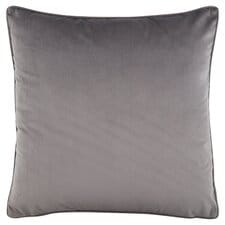 Tesco Velour Cushion Charcoal