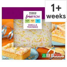 Tesco Free From Vanilla Traybake