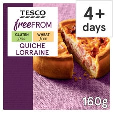 Tesco Free From Quiche Lorraine 160G