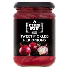 Tesco Fire Pit Sweet Pickled Red Onions 340G