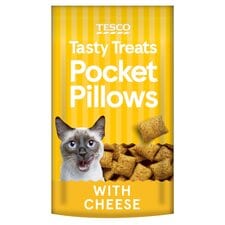 Tesco Tasty Treats Pocket Pillows With Cheese 65G