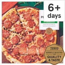 Tesco Stonebaked Pepperoni Pizza 277G