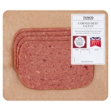 Tesco Deli Corned Beef 140G 140G