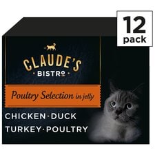 Claude's Bistro Adult Cat 12X85g Poultry Jelly