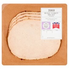 Tesco Deli Roast Turkey Breast 120G