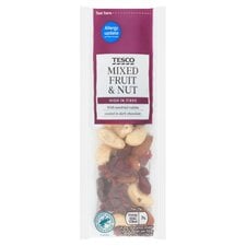 Tesco Mixed Fruit & Nut 25G