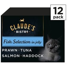 Claude's Bistro Adult Cat 12X85g Fish In Jelly