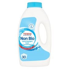 Tesco Non Biological Liquid Detergent Super Concentrated 900Ml